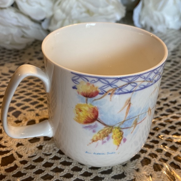 Rose Of England Bone China Coffee Cup - Picture 4 of 7